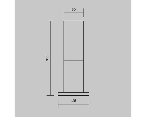 Ландшафтный светильник Outdoor O418FL-01GR
