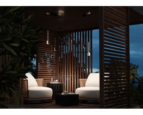 Подвесной светильник Outdoor O491PL-L8B3K