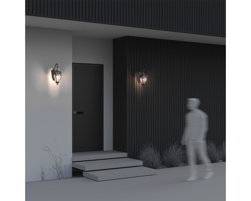 Настенный светильник (бра) Outdoor O414WL-01GB