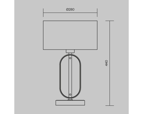 Настольный светильник Maytoni MOD099TL-01G