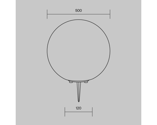 Ландшафтный светильник Outdoor O594FL-01W1