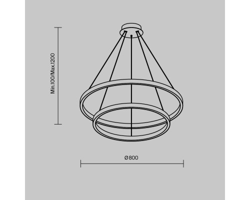 Подвесной светильник Maytoni MOD058PL-L74BK