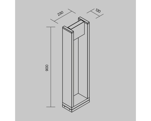 Ландшафтный светильник Outdoor O465FL-L16GF3K