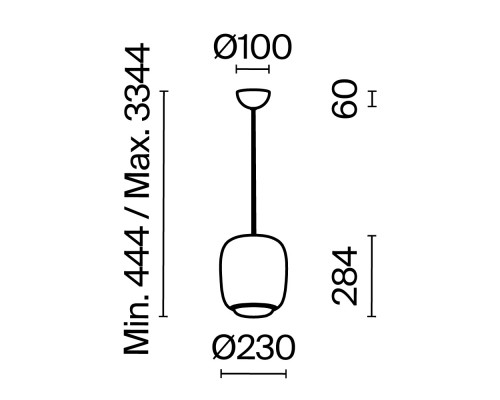 Подвесной светильник Maytoni MOD466PL-L12GR3K