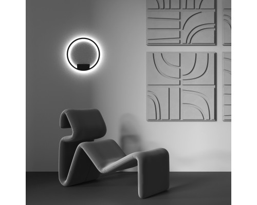 Настенный светильник (бра) Maytoni MOD058WL-L25BK