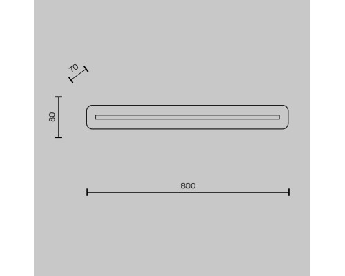Настенный светильник (бра) Maytoni MOD366WL-L18BS3K