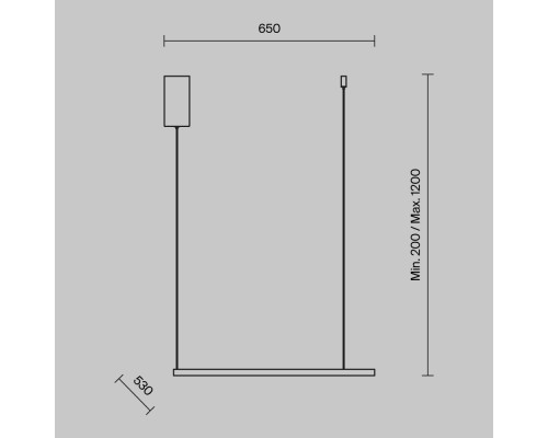 Подвесной светильник Maytoni MOD072PL-L28B3K