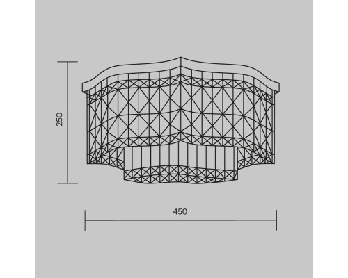 Потолочный светильник Maytoni DIA005CL-06G