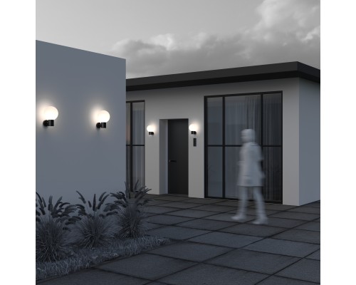 Настенный светильник (бра) Outdoor O598WL-01B