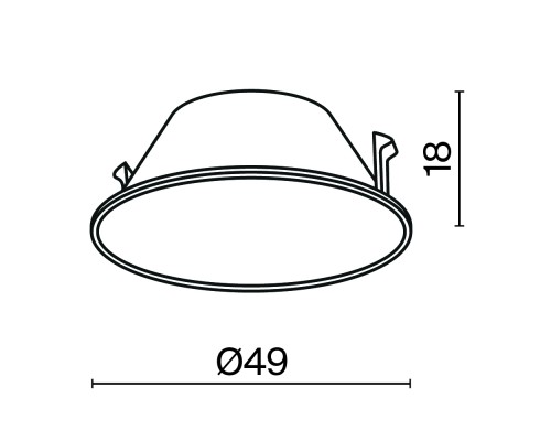 Комплектующие для светильника Technical Ring057-7-MG