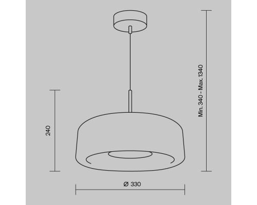 Подвесной светильник Maytoni MOD127PL-L6AM