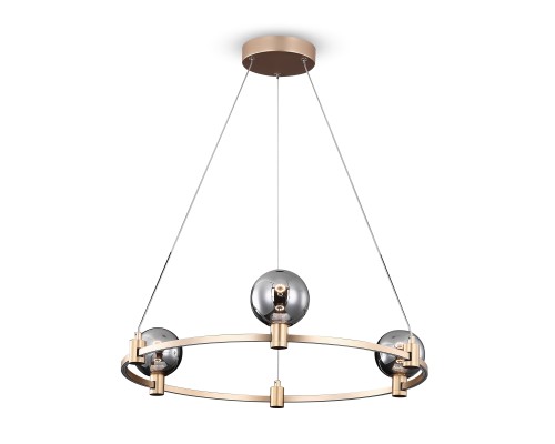 Подвесная светодиодная люстра Freya FR4005PL-03G