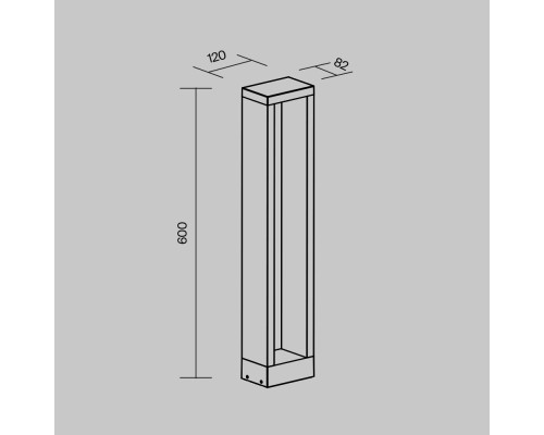 Ландшафтный светильник Outdoor O462FL-L10GF3K