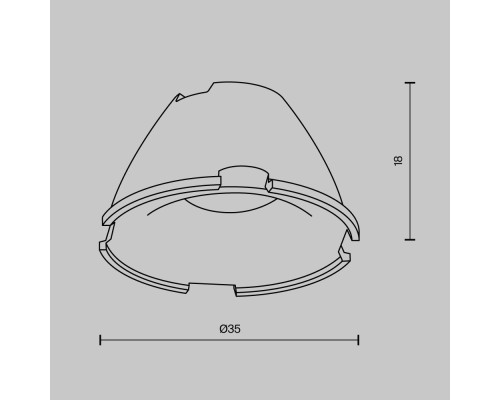 Аксессуар Technical LensD35-18