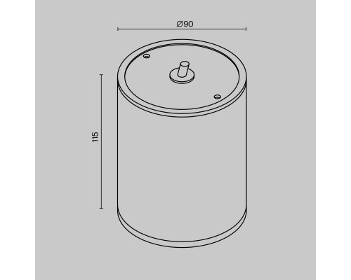 Потолочный светильник Outdoor O306CL-L7GF