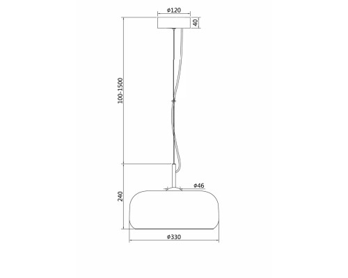 Подвесной светильник Maytoni MOD127PL-L6SG