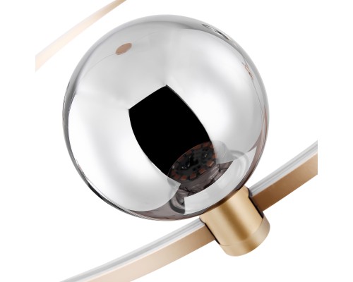 Подвесная светодиодная люстра Freya FR4005PL-03G