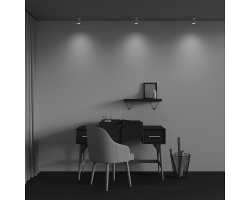 Потолочный светильник Technical C106CL-01-GU10-W