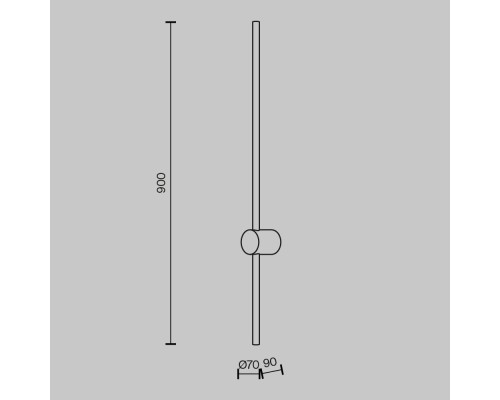Настенный светильник (бра) Maytoni MOD237WL-L11B3K
