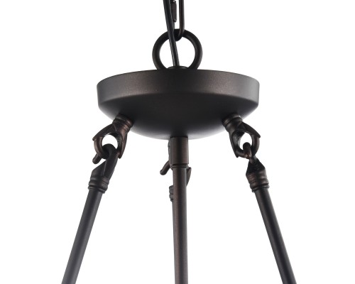 Подвесная люстра Freya Conte FR4166-PL-03C-BL коричневый