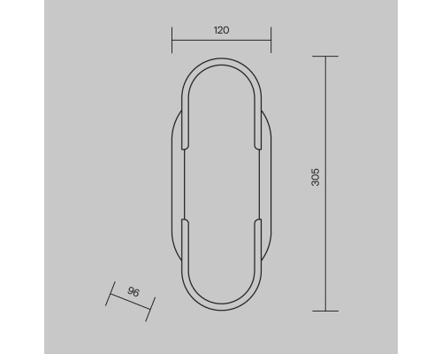 Настенный светильник (бра) Maytoni MOD099WL-01G3