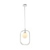 Подвесной светильник Maytoni Avola MOD431-PL-01-WS белый + серебро