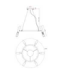 Люстра Freya FR6109PL-06CH