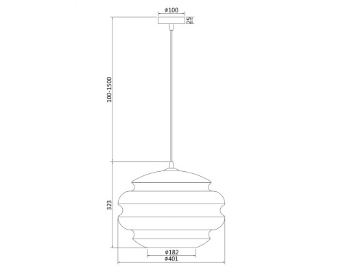 Подвесной светильник Maytoni P078PL-01BL