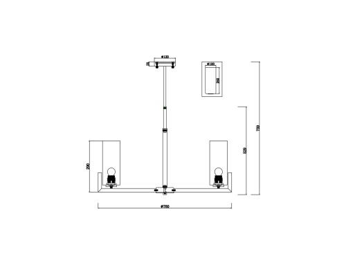 Люстра Maytoni MOD089PL-08BS
