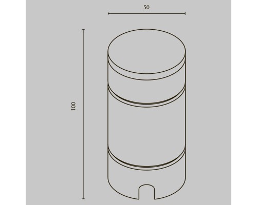 Ландшафтный светильник Outdoor O474FL-L2GF3K