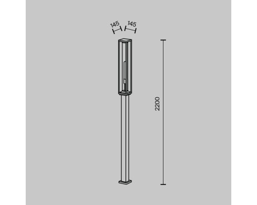 Ландшафтный светильник Outdoor O452FL-01GF3