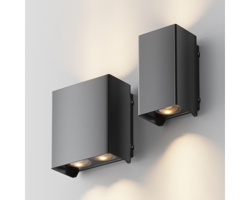 Настенный светильник (бра) Outdoor O570WL-L10B3K