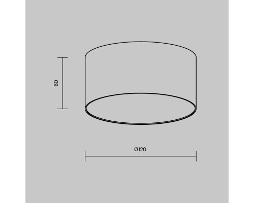 Потолочный светильник Technical C032CL-12W2.7K-RD-W