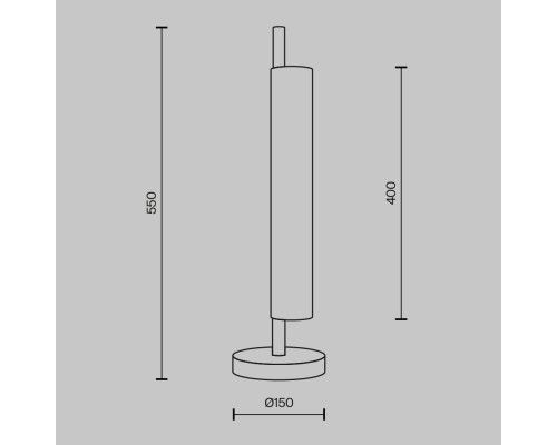 Настольный светильник Maytoni MOD258TL-L8BS3K