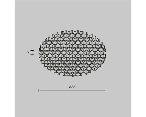 Аксессуар Technical HoneyComb001-D32