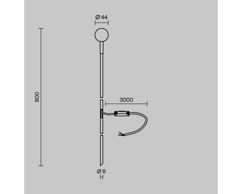 Ландшафтный светильник Outdoor O523FL-L2PT3K