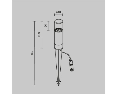 Ландшафтный светильник Outdoor O437FL-01GF1