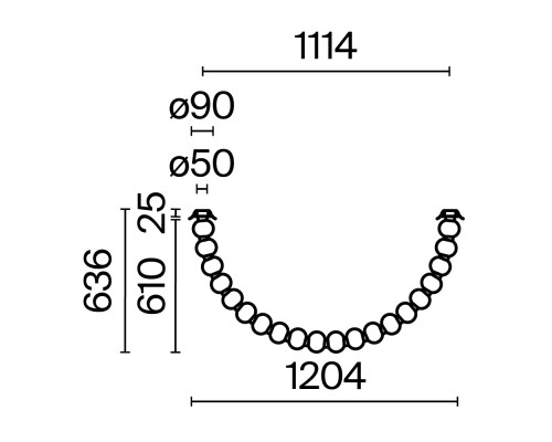 Потолочный светильник Maytoni MOD555CL-L28G3K
