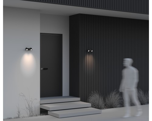 Настенный светильник (бра) Outdoor O010WL-02B