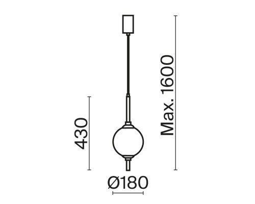 Подвесной светильник Maytoni Z020PL-L6B3K
