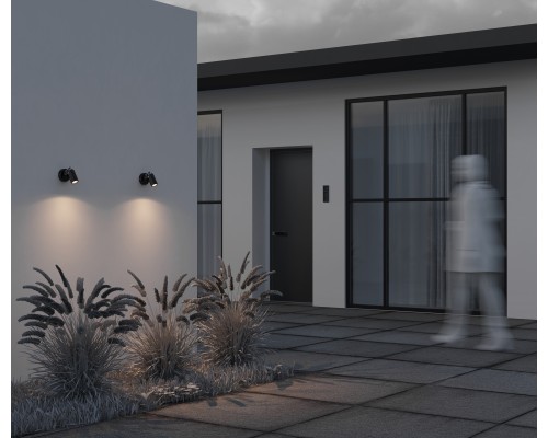 Настенный светильник (бра) Outdoor O025WL-01B