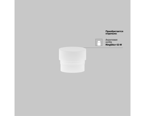 Потолочный светильник Technical C056CL-L12W4K-W-BS