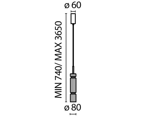 Подвесной светильник Maytoni MOD272PL-L12BS3K1