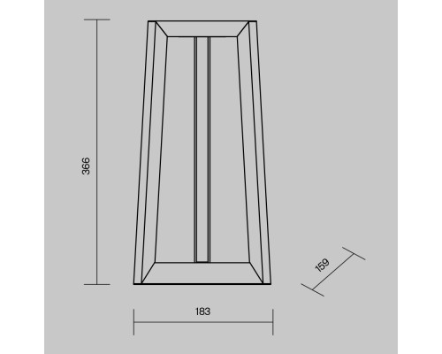 Ландшафтный светильник Outdoor O466FL-L12B3K