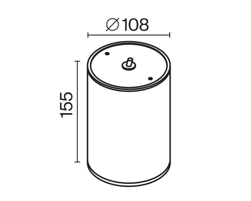 Потолочный светильник Outdoor O306CL-L12GF