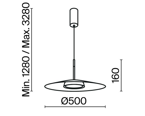 Подвесной светильник Maytoni MOD041PL-L15W3K1