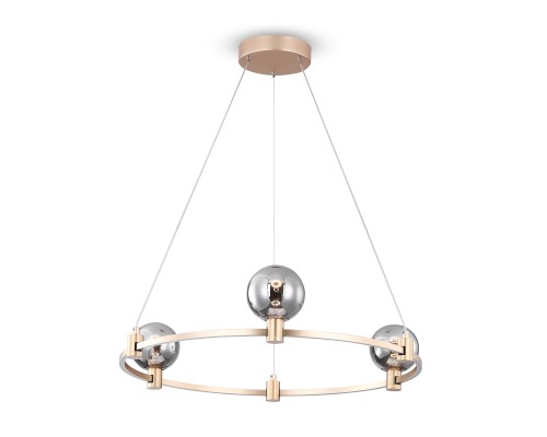 Подвесная светодиодная люстра Freya FR4005PL-03G