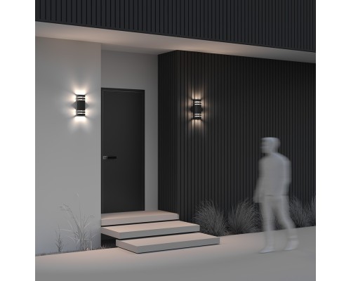 Настенный светильник (бра) Outdoor O578WL-02B