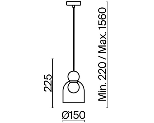 Подвесной светильник Freya FR5220PL-01CH2