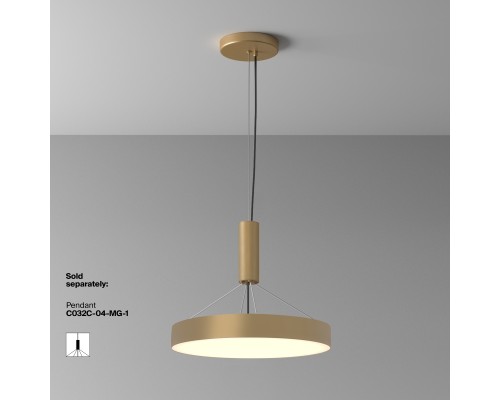 Потолочный светильник Technical C032CL-45W3K-RD-MG